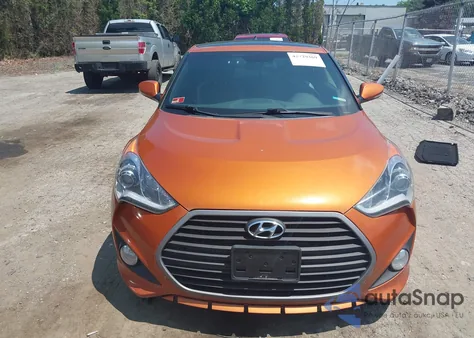 2016 Hyundai Veloster Turbo from USA, damaged, VIN KMHTC6AE6GU273220